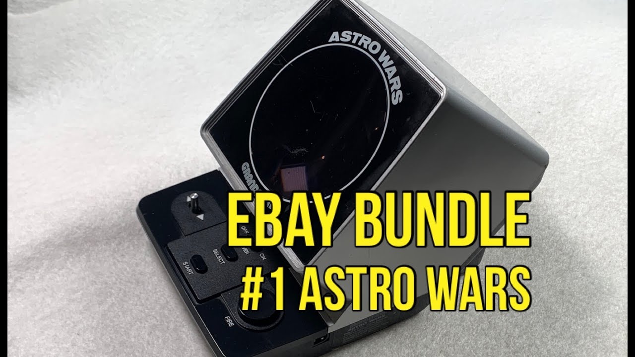 Grandstand Astro Wars Service & Repair from Ebay Vintage Games Bundle