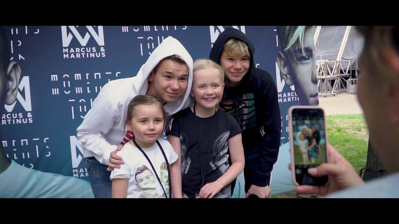 Marcus & Martinus - Moments Tour in Kaisaniemi park, Helsinki