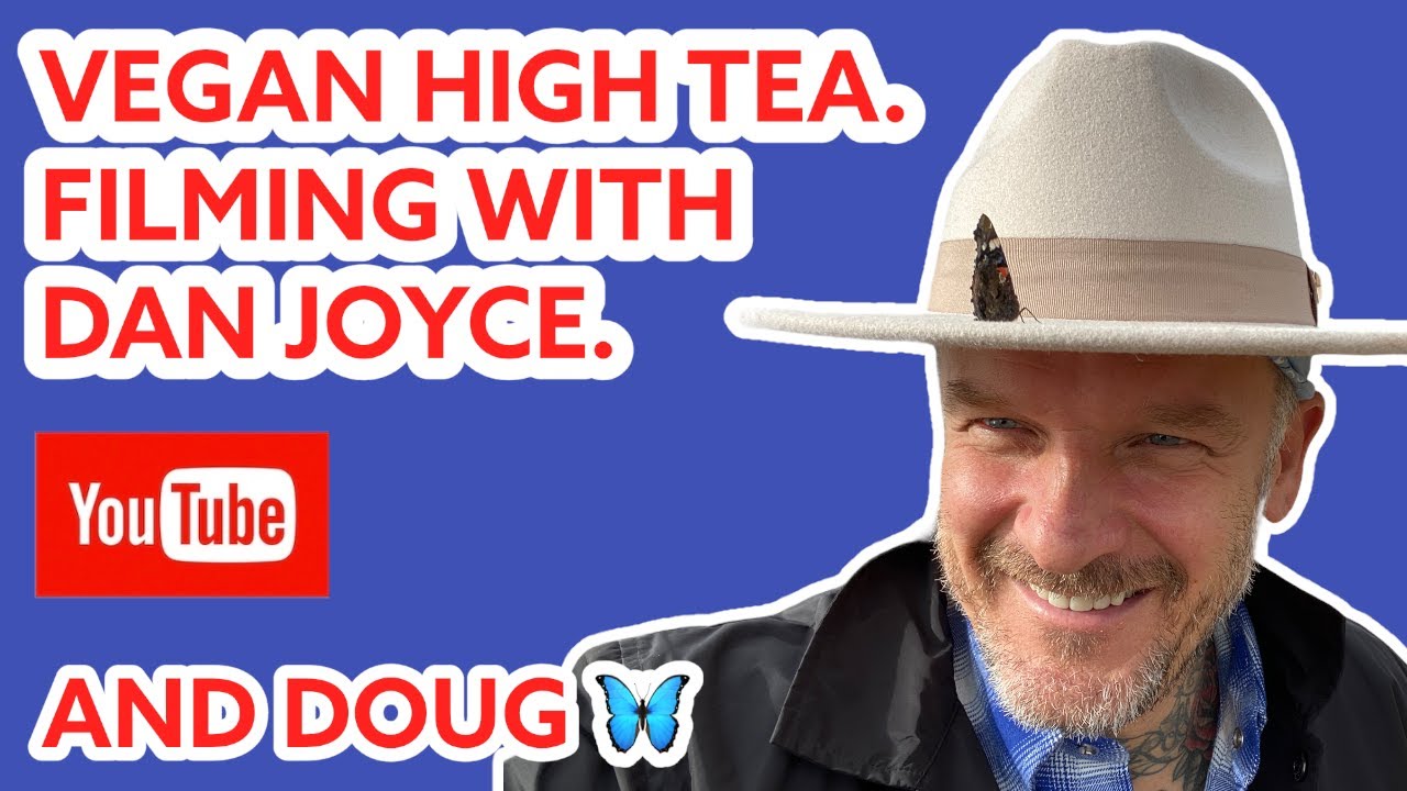 VEGAN AFTERNOON TEA - FILMING WITH DAN JOYCE - SUGAR LOAF MOUNTAIN