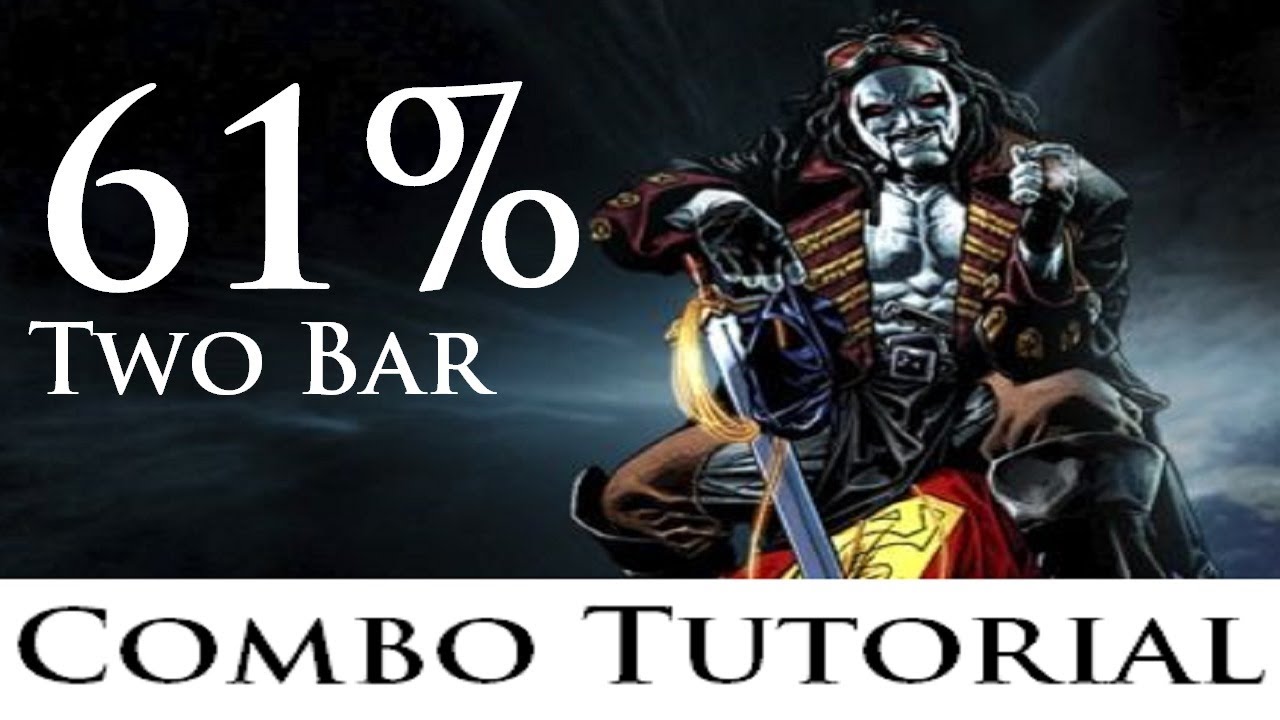 Injustice - Combo Tutorial - Lobo (61% Two Bars)