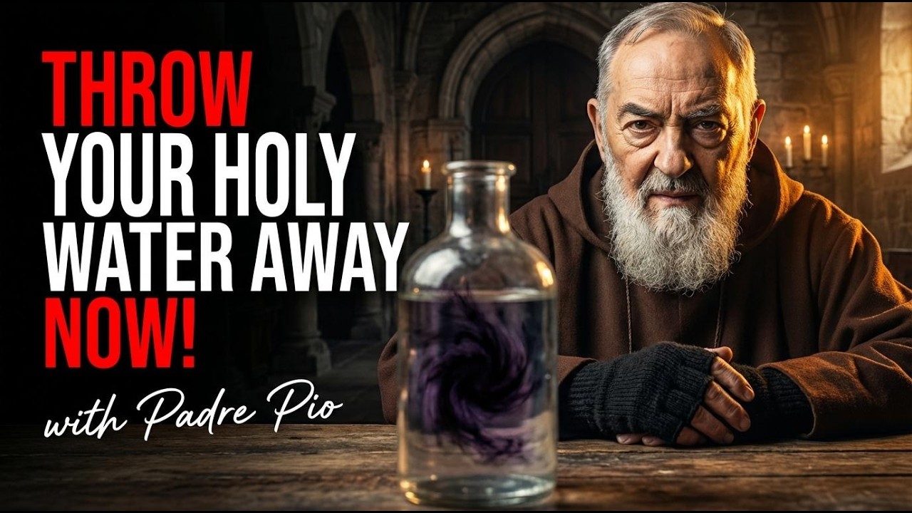 ⚠️ ПРЕДУПРЕЖДЕНИЯ ОТ PADRE PÍO: Скрытая причина, по которой святая вода не защищает вашу семью