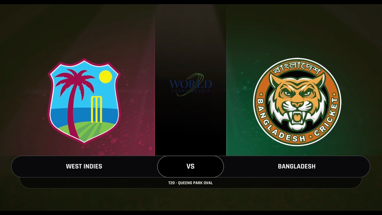 W.I. 🏁 vs Bangladesh 🇧🇩|🔥 LAST BALL SIX! WI Pull Off INSANE Chase vs Bangladesh | PS5 T20 Thriller 🔥