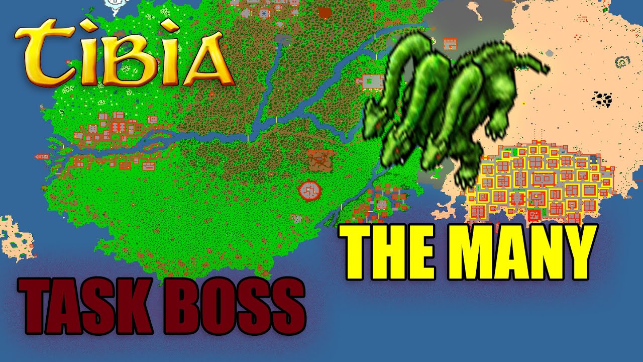 BOSS HYDEREK - Tibia - The Many Task Boss