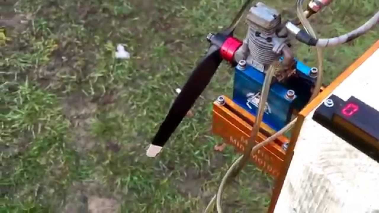 SC FS-52 Four stroke engine CDI Conversion Running on Gas