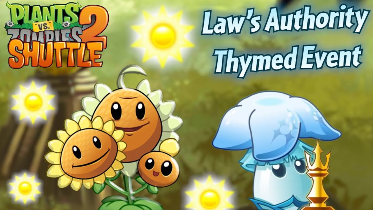 The broken meta of Sun Tower & Fluorescent Fungus - Law's Authority thymed event | PvZ 2 Shuttle