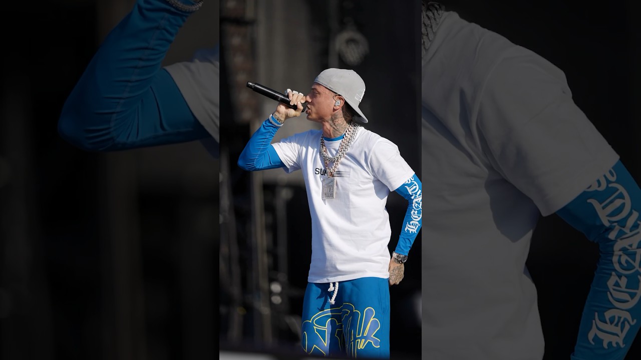 Central Cee with some bars for the ladies at #rollingloud Germany 2023