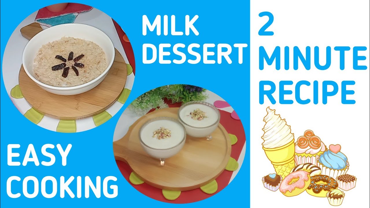 Dessert Recipes | 10 Minutes Easy Milk Desserts | No Condensed Milk | No Bake |