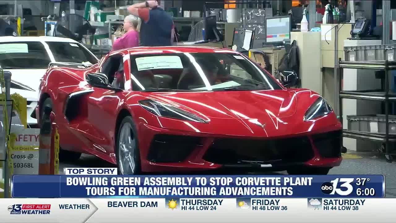 General Motors Bowling Green Assembly suspends tours at Corvette plant