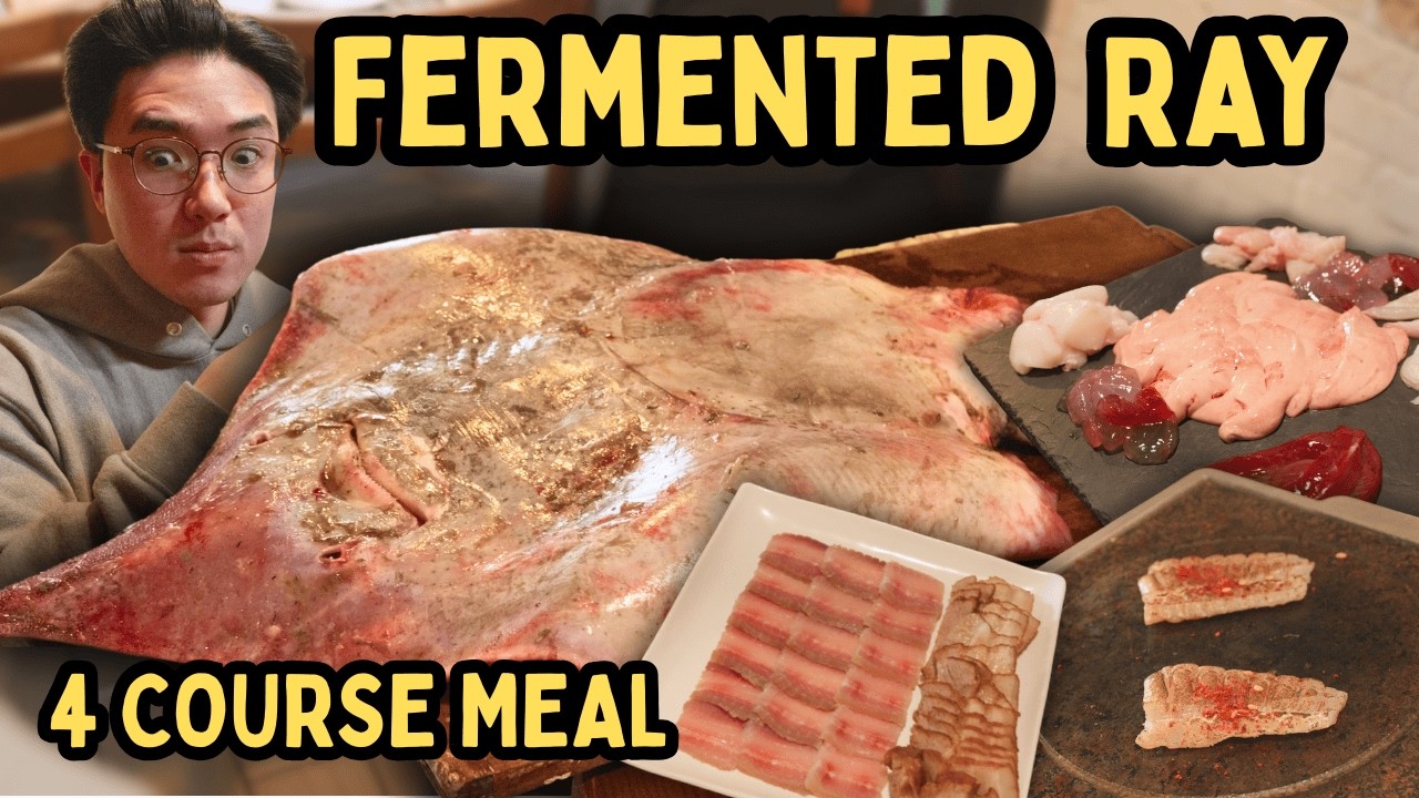 Это самое экстремальное блюдо в Сеуле.