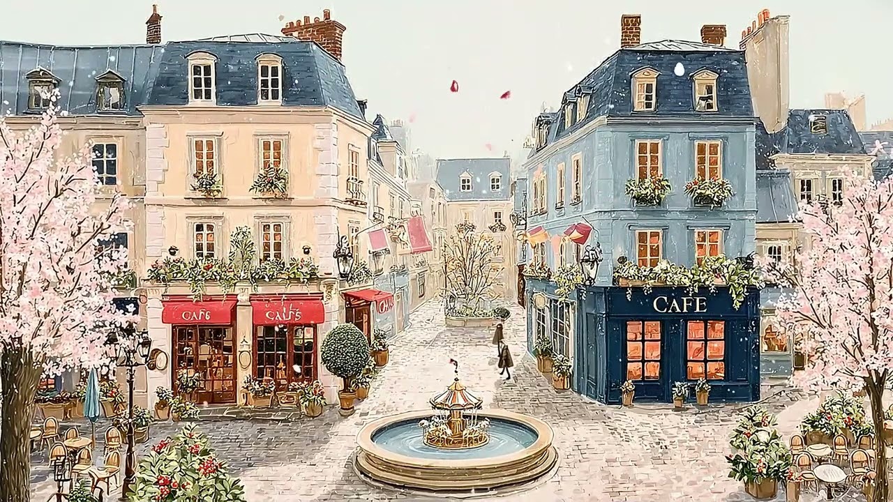 𝐏𝐀𝐑𝐈𝐒 𝐂𝐀𝐅𝐄́ ~ ☕ French Instrumental Music — Coffee Playlist | Guitar & Accordion