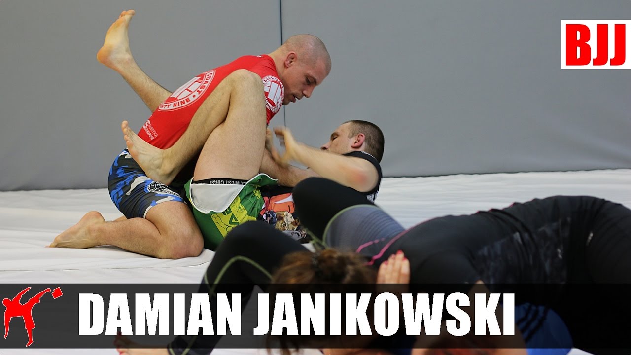 Damian Janikowski na sparingach w Rio Grappling Wrocław