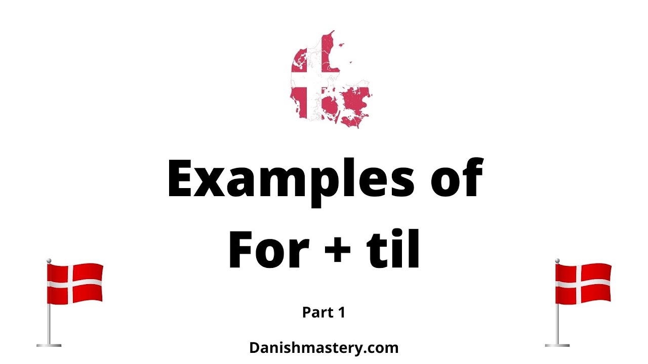Learn Danish - 