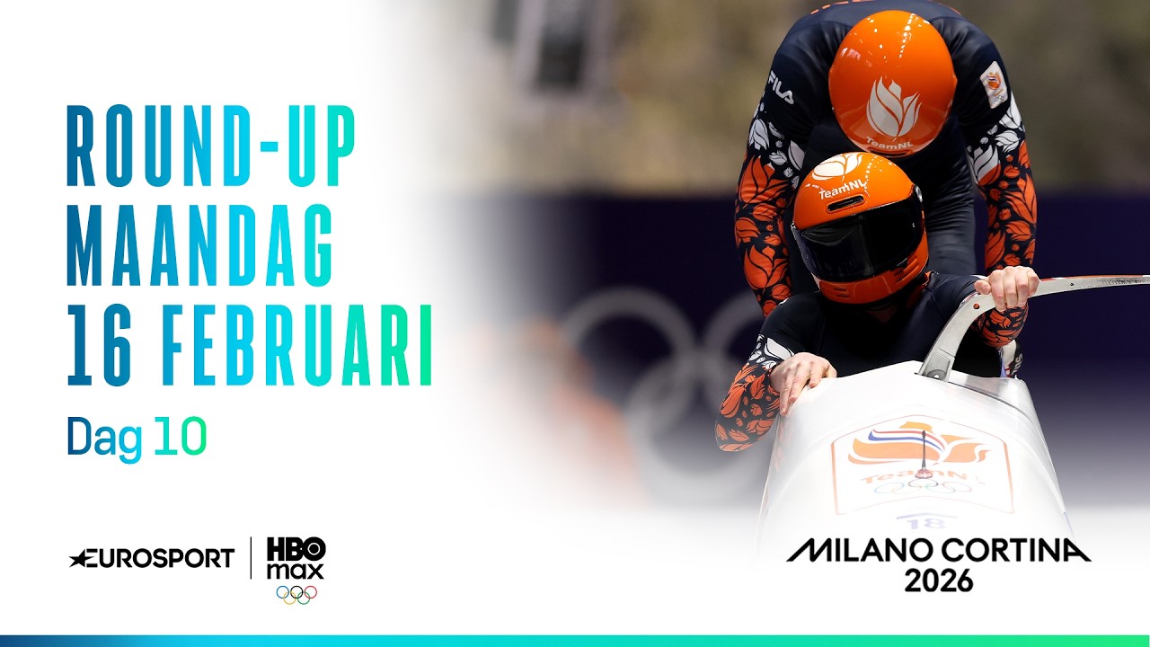 Eerste Runs NEDERLANDSE BOBSLEEËRS | Round-Up Olympische Winterspelen Milano Cortina | Dag 10