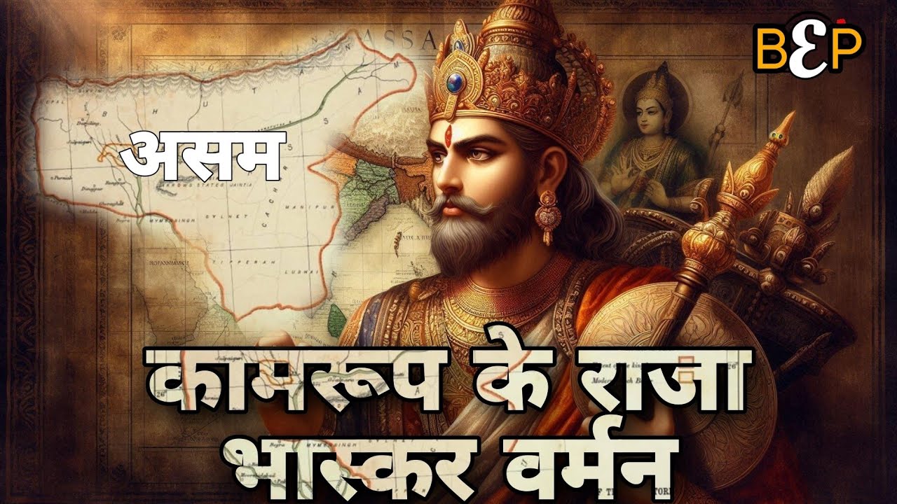 Bhaskaravarman Of Kamarupa | Varman Vansh Of Assam | Ancient Indian History | Burning Encyclopedia