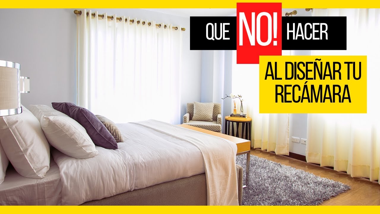 COMO DISE&Ntilde;AR UNA RECAMARA 🛏️ TIPS Y MEDIDAS (2020)✔️✔️