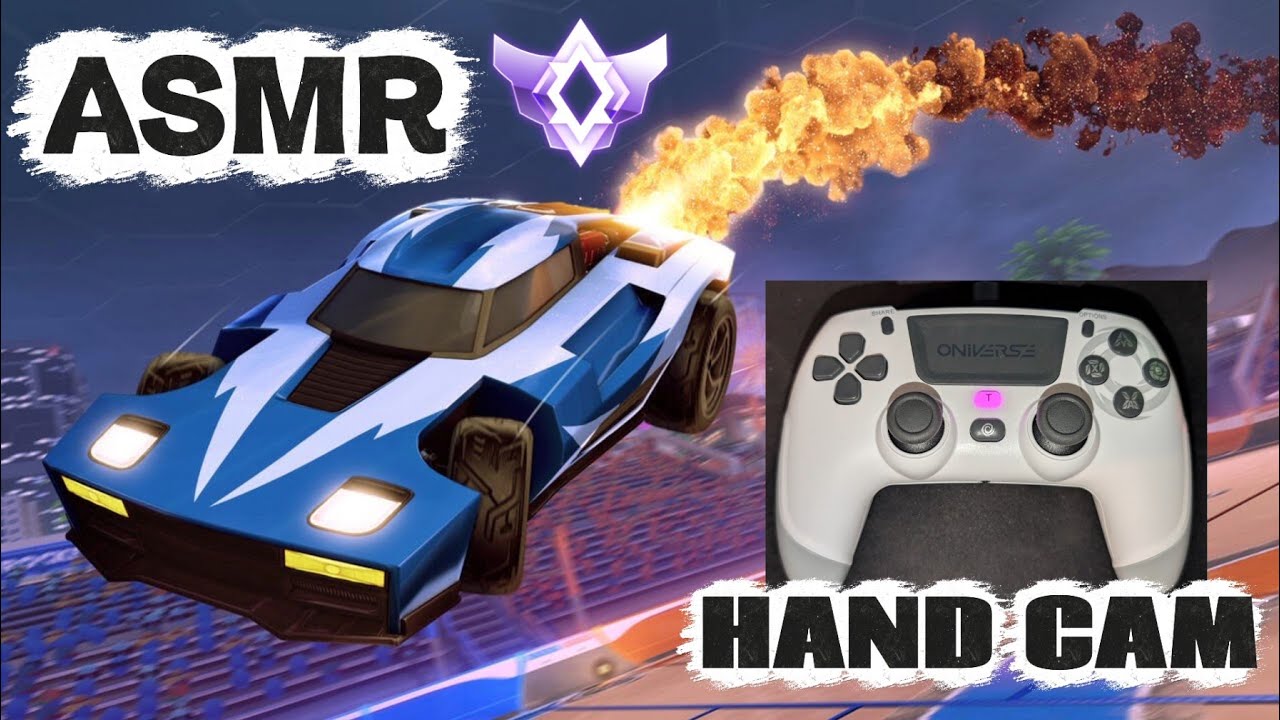 ASMR Rocket league avec la Hand Cam🎮