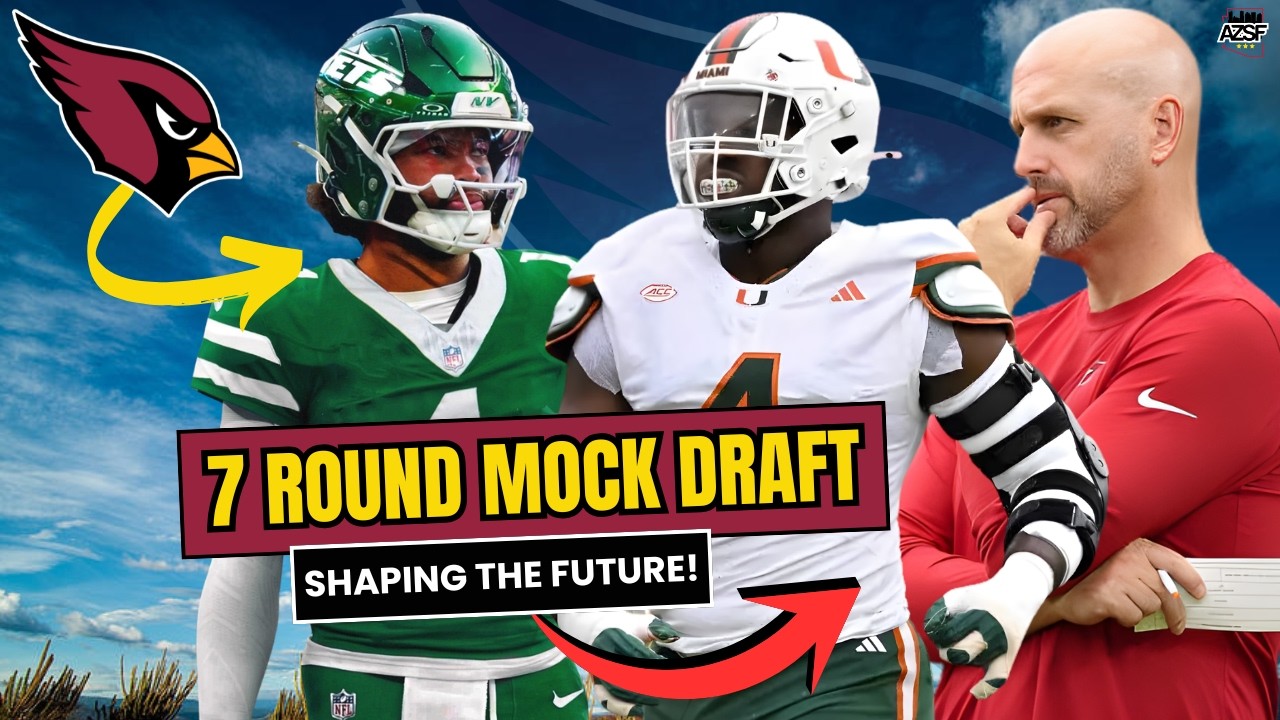 POST Super Bowl Arizona Cardinals 7 Round Mock Draft 1.0 | MASSIVE Roster Changes