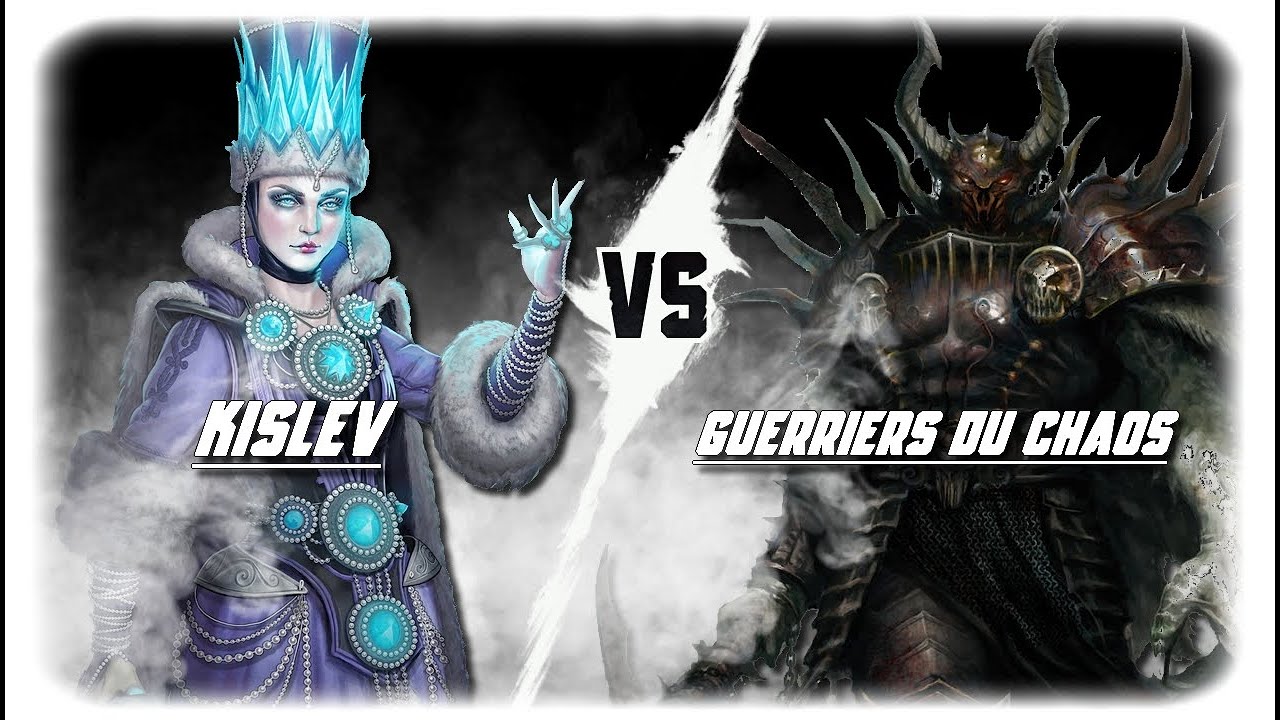 Attends QUOI ??!!!! Rapport de Bataille Warhammer #230 Kislev Vs Chaos !
