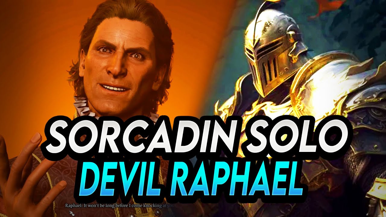Baldur's Gate 3: Sorcadin solo Raphael | Tactician Mode