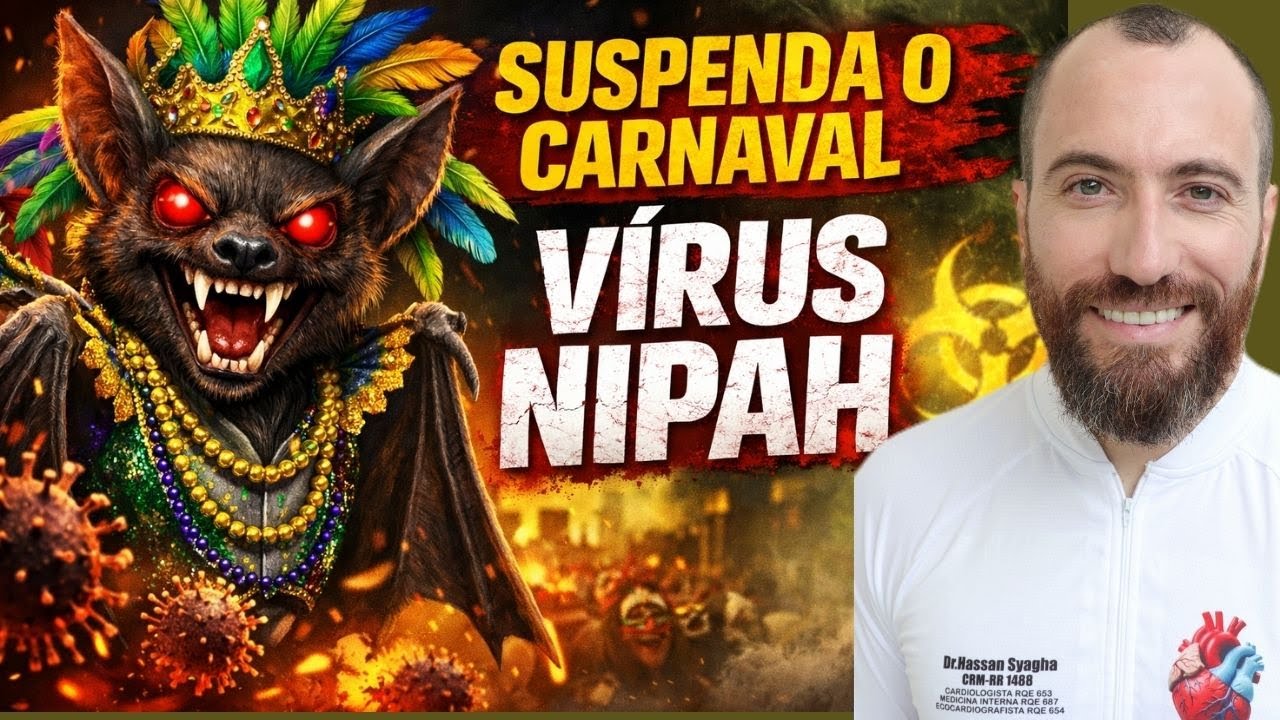 Como é transmitido Virus do morcego , vírus NIPAH?