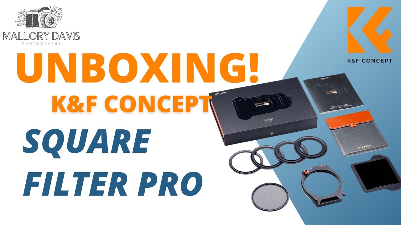 UNBOXING! K&F Concept Square Filter Pro Kit | A New Must-Have Tool for Photographers!