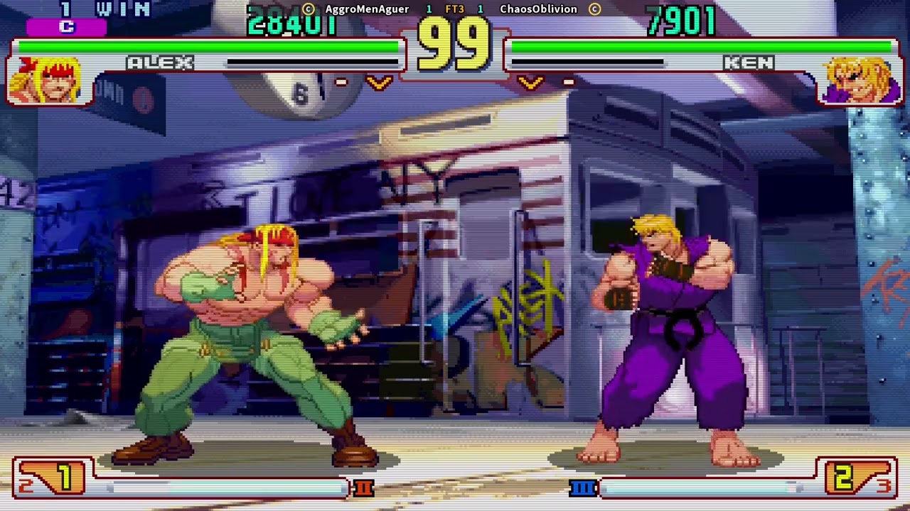 Street Fighter 3rd Strike (Fightcade) - Ranked Matches 1