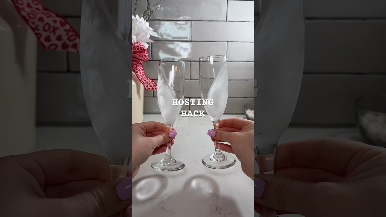 Save this for your next party 🥂 #partyhack #lifehack #hostingtips #homehacks