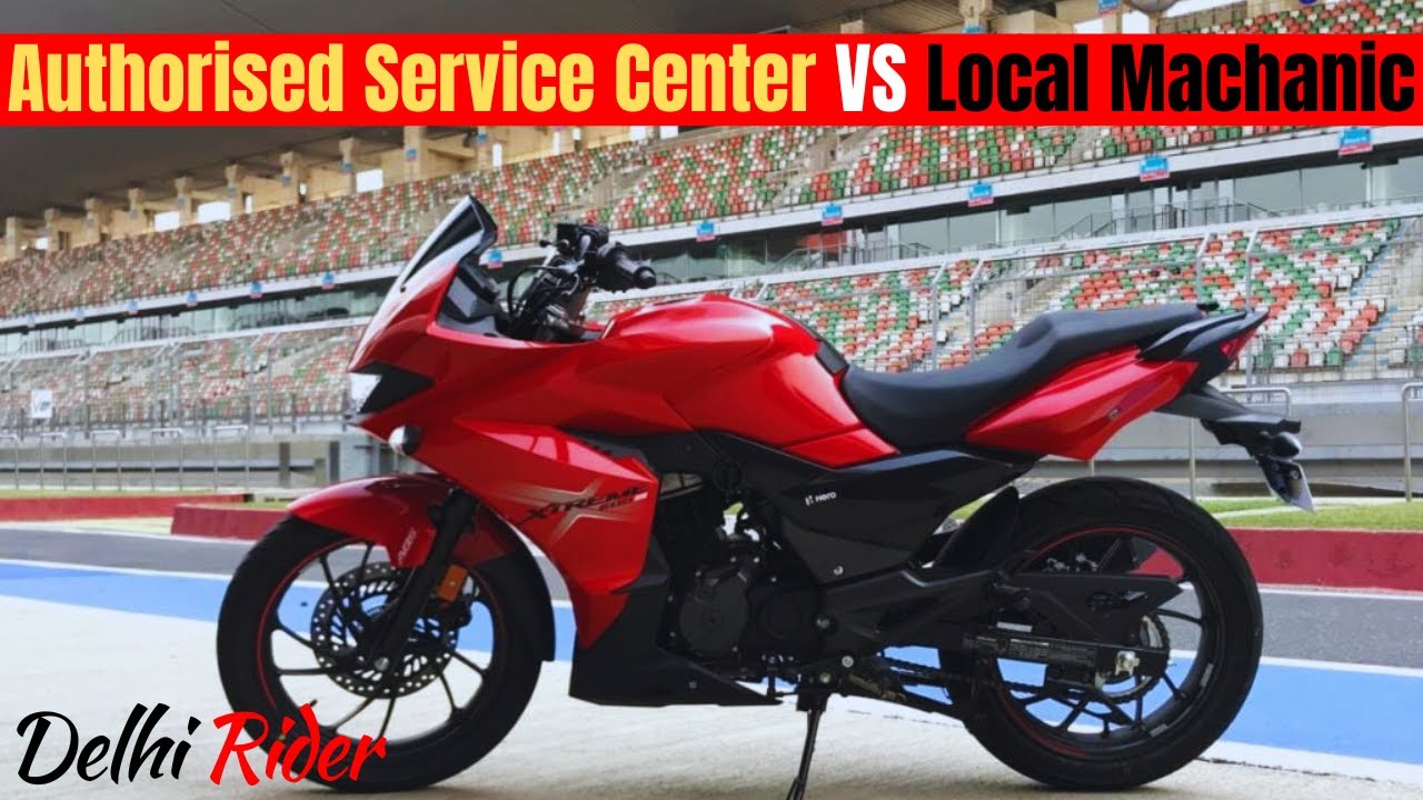LOCAL GARAGE VS AUTHORISED SERVICE CENTER || WHO IS BETTER || DELHI RIDER