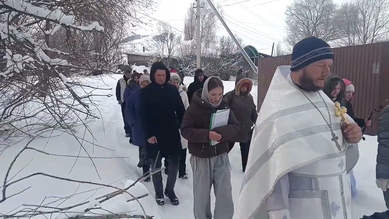 2026 год Крещение Господне. Село Ак-суу . (Теплоключенка)