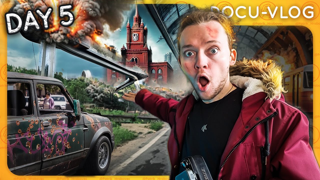 I Survived 7 Days In Ukraine: Rocket VS Glass Bridge