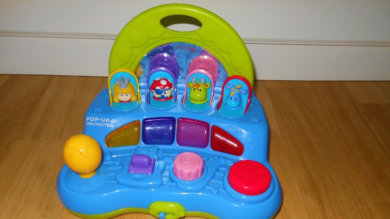 Pop up orchestra toy