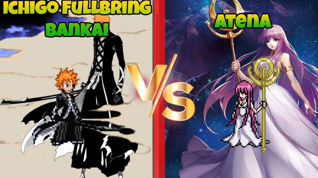 Jump Force MUGEN Ichigo Fullbring Bankai vs Atena