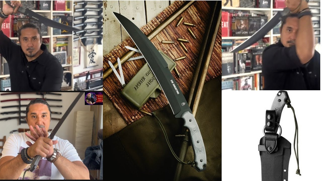 Mastering the Tops Knives X16 Ginunting - Two Handed Applications, Payong Entries, and Warriorship