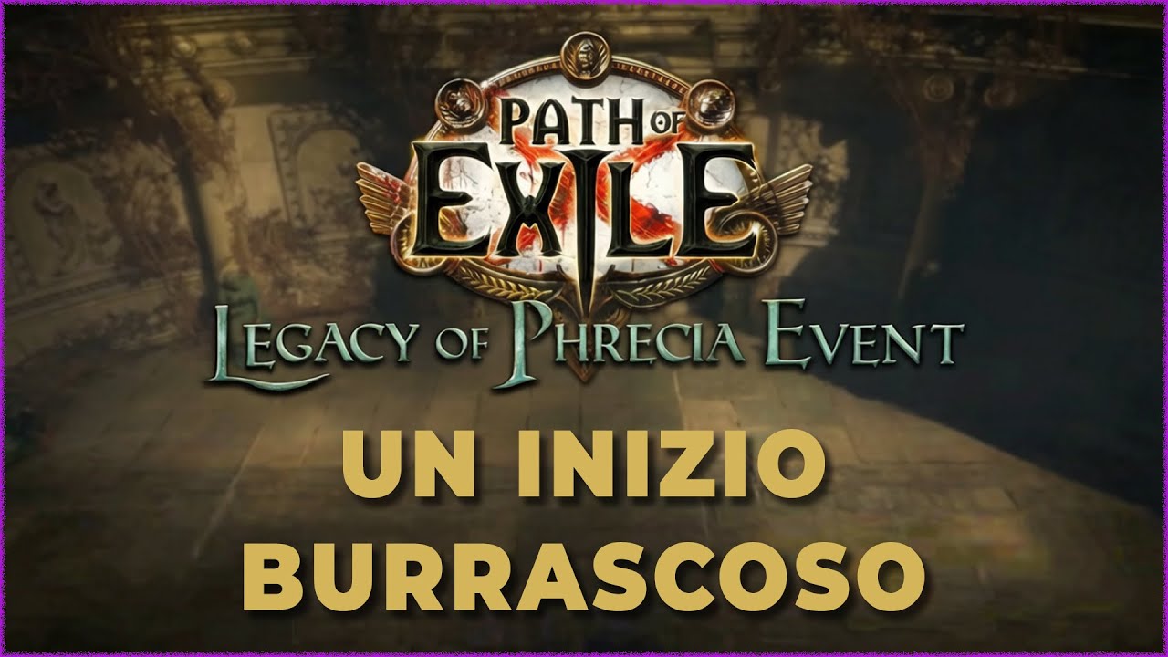 [PoE 1] Phrecia: come ho iniziato, cosa è andato storto e come mi sono ripreso