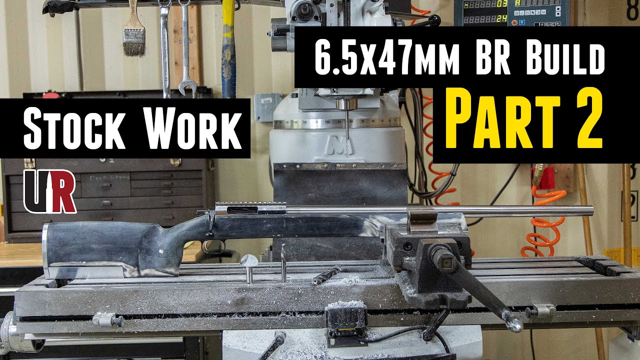 6.5x47mm BR Part 2: Custom Stock Work, Epoxy Pillar Bedding