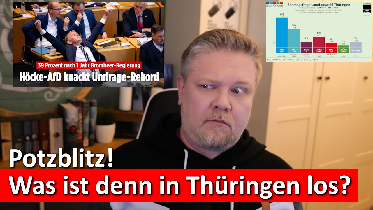 Th&uuml;ringen-Umfrage: AfD dominiert &ndash; Was bedeutet das f&uuml;r die Politik?