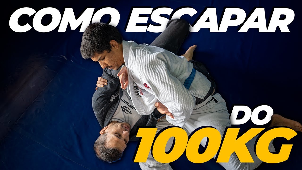 COMO SAIR DO 100KG [VARIAÇÕES + POSIÇÕES DO OPONENTE] - AULA DE JIU-JITSU