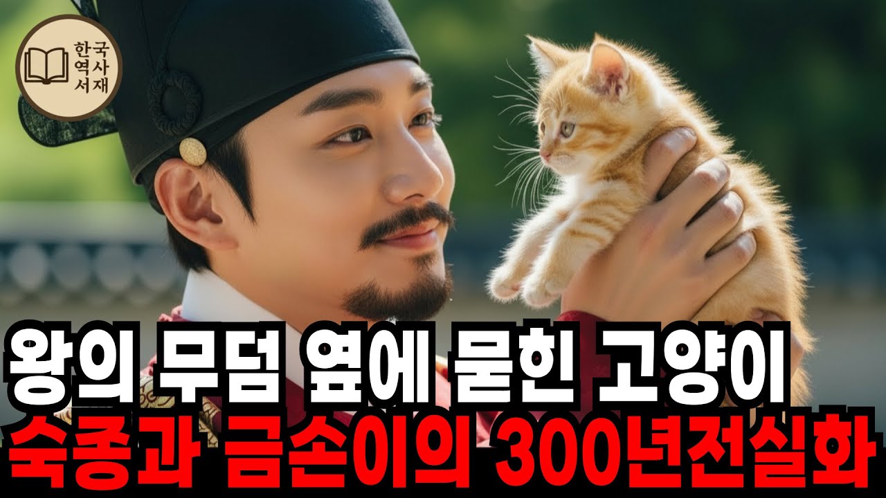 왕의 무덤 옆에 묻힌 고양이...숙종과 금손이의 300년 전 실화