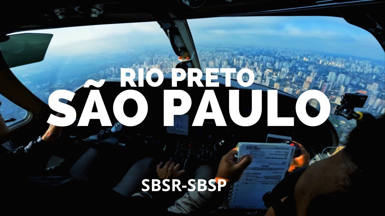 De Rio Preto para Congonhas - Cessna Citation CJ3