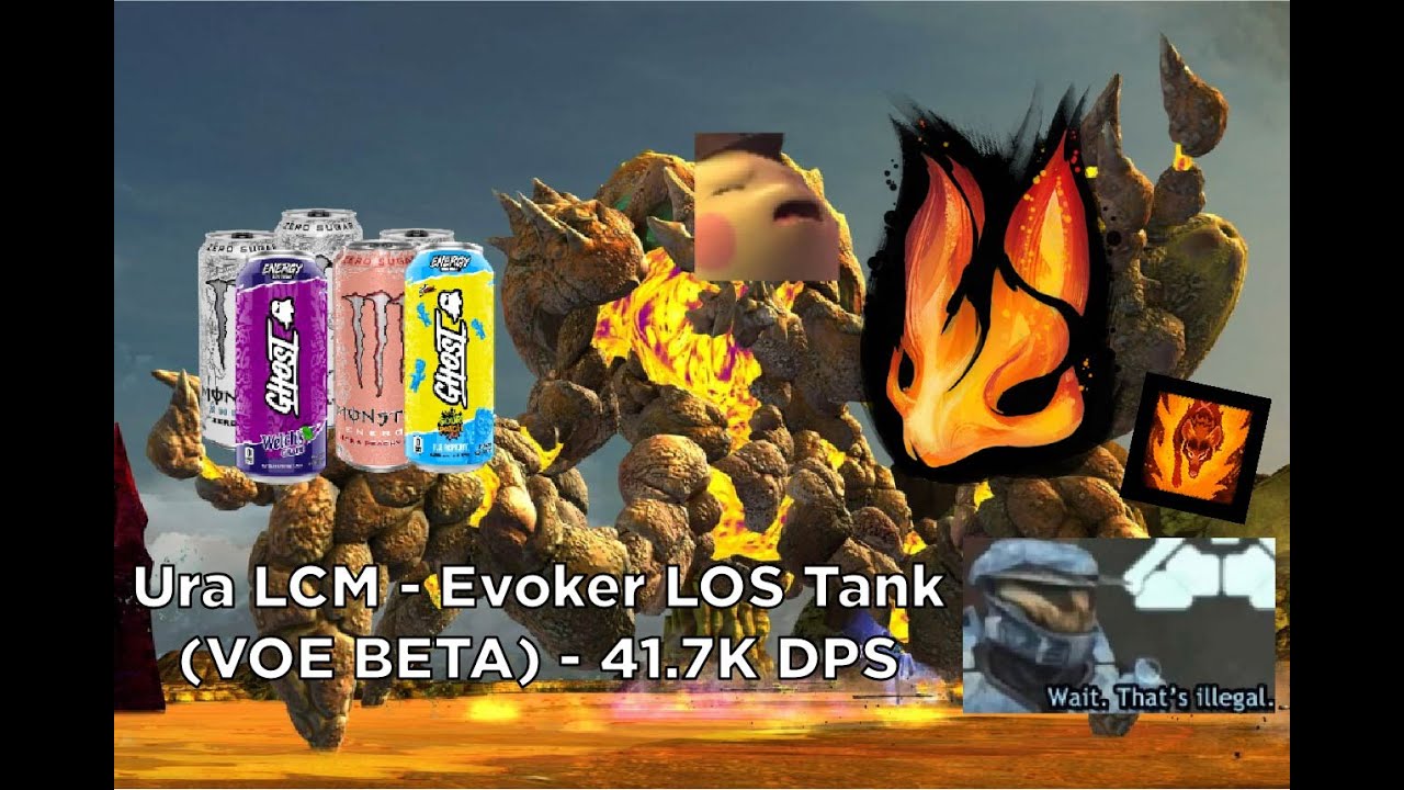 Weekly Ura LCM | Evoker LOS Tank (VOE Beta) || 41.7K DPS