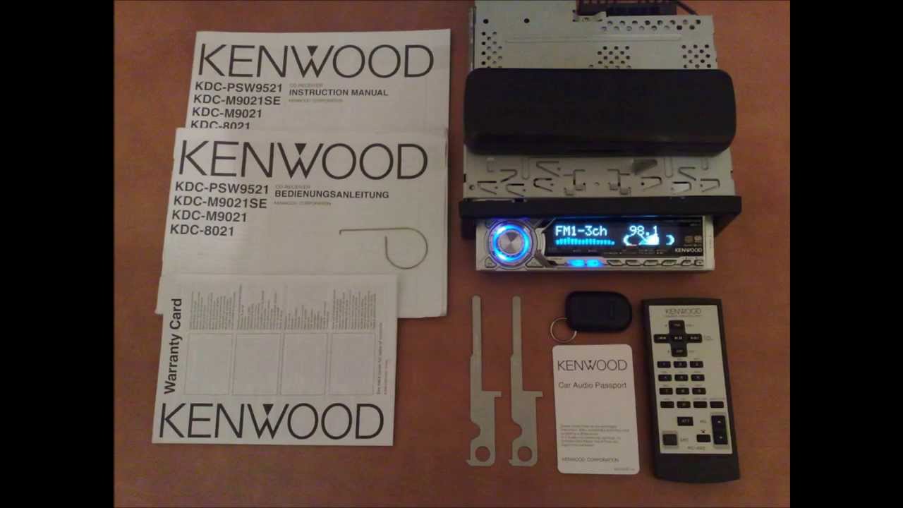 KENWOOD Car Stereo KDC M9021SE M9021 8021 PSW9521 Autoradio Radio