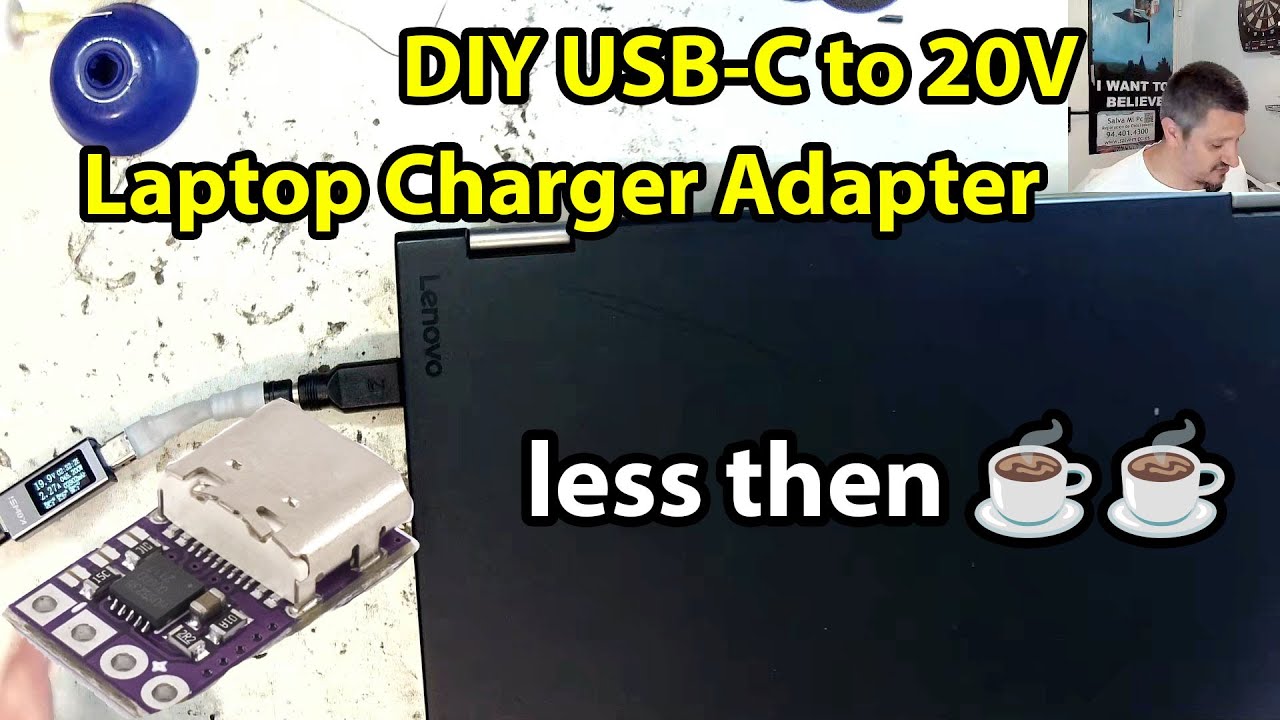 DIY USB-C to 20V Laptop Charger Adapter &ndash; Travel Light with a PD Trigger Board!