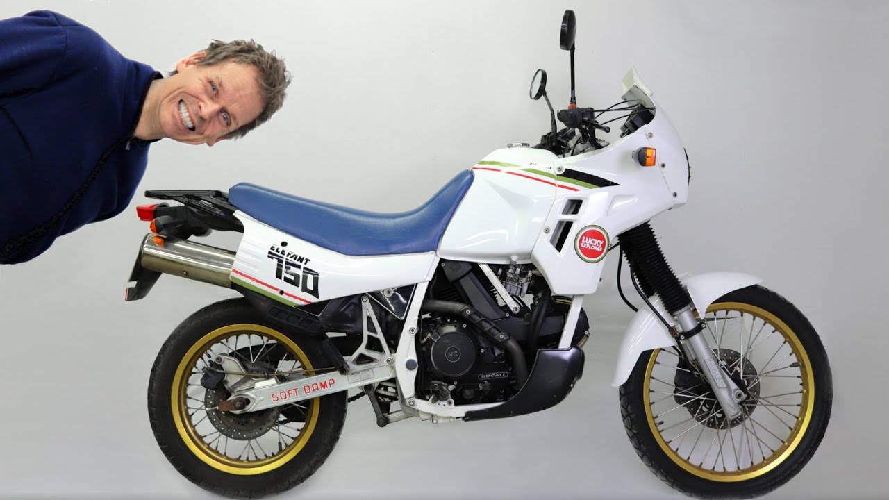 Cagiva Elefant - World's rarest adventure bike?
