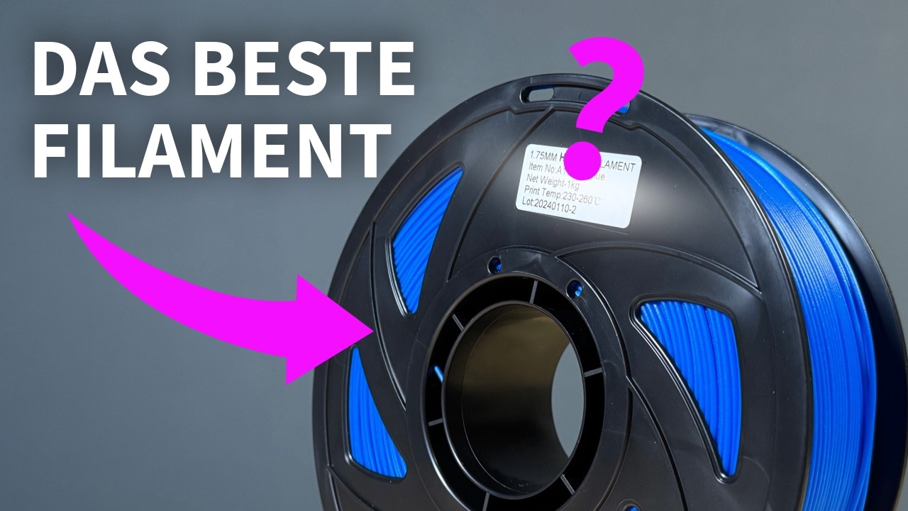 Das beste 3D-Druck Filament ist... Die Community hat entschieden!