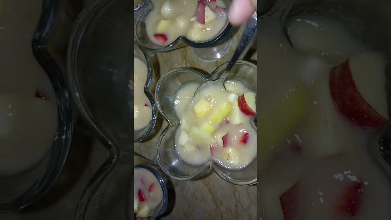 فيديو سريع سلطه فواكه جميله والله 😋😋😋😋