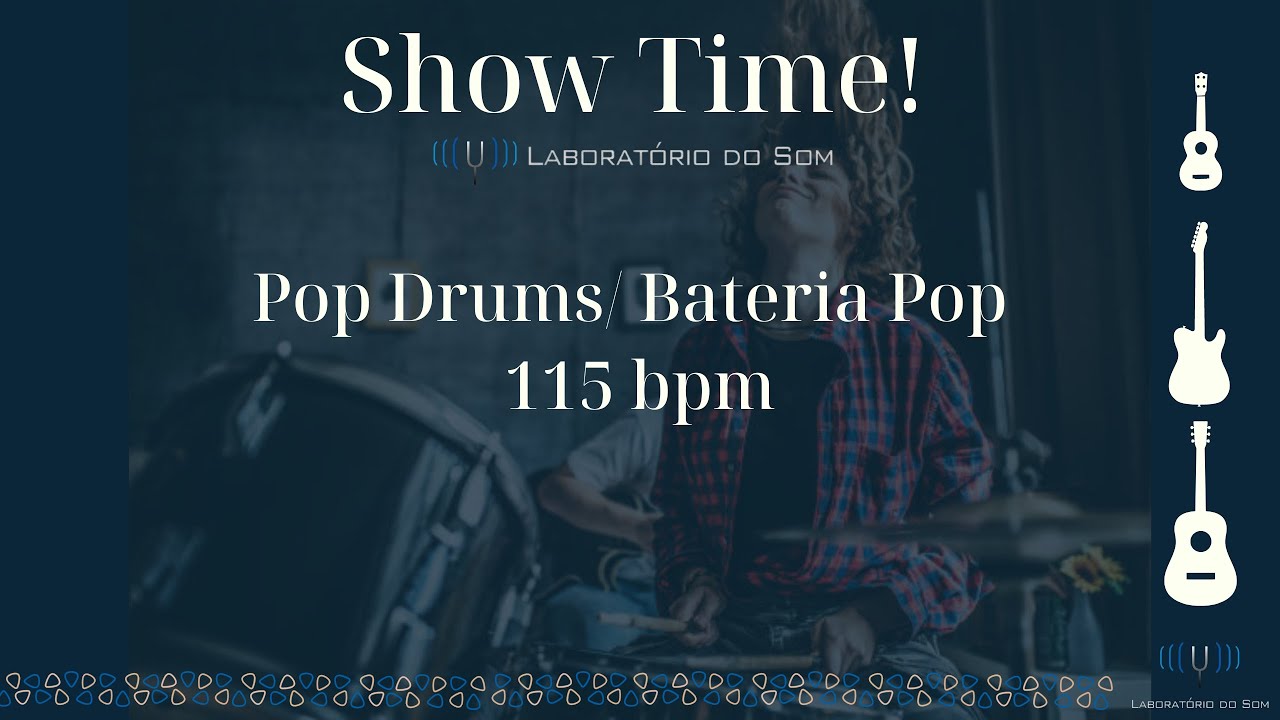 Pop Drums/ Bateria Pop 115 bpm