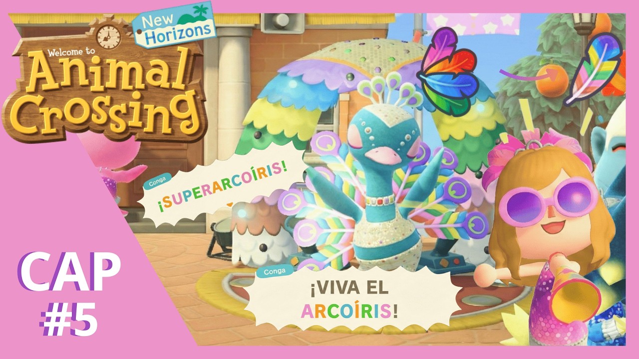 🌸 Nos vamos de Carnaval con Conga - Día 5 en Luxury | Animal Crossing 🌸