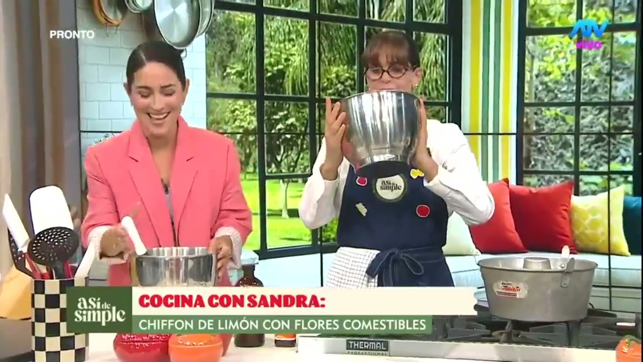 ✨ El secreto para un chiffon es que quede ligero, aireado y lleno de sabor