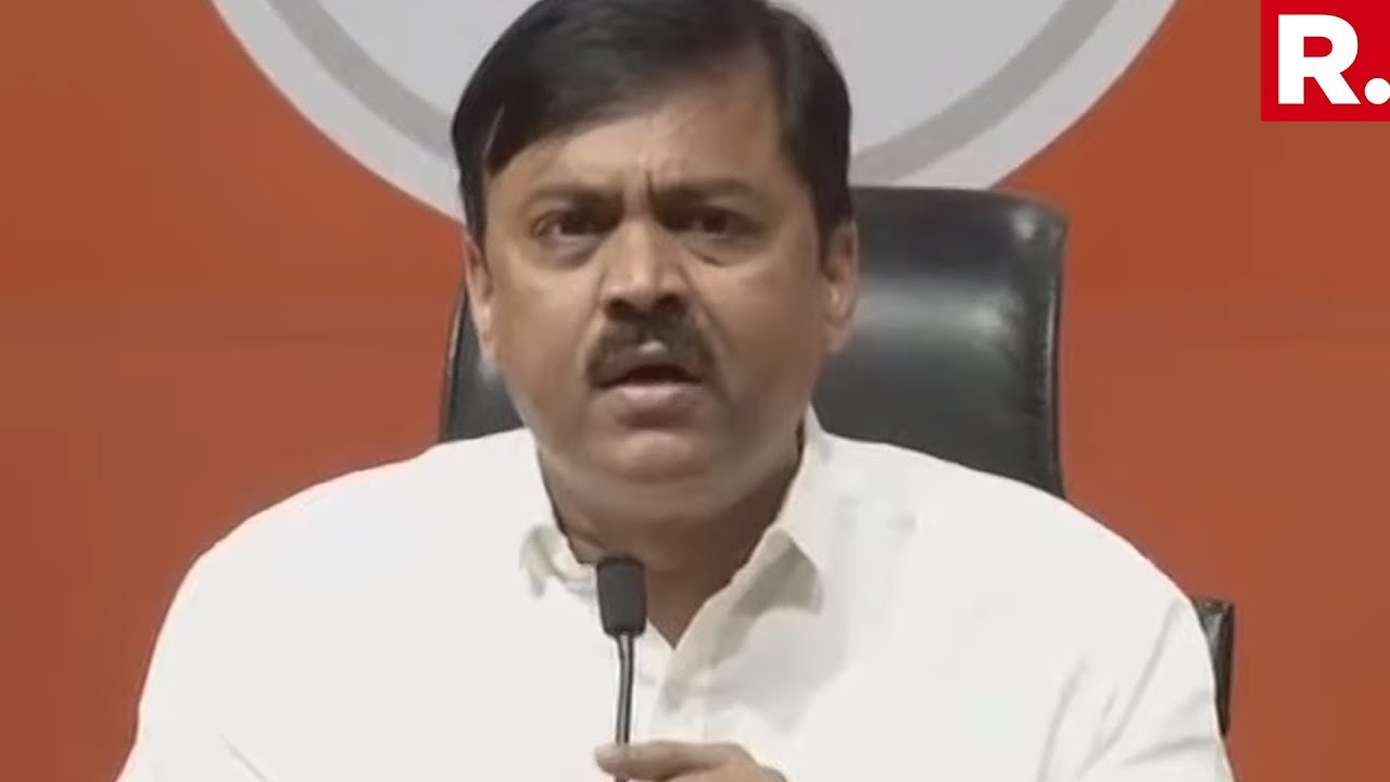Shoe Hurled At BJP's GVL Narasimha Rao At A Press Conference | #May23WithArnab