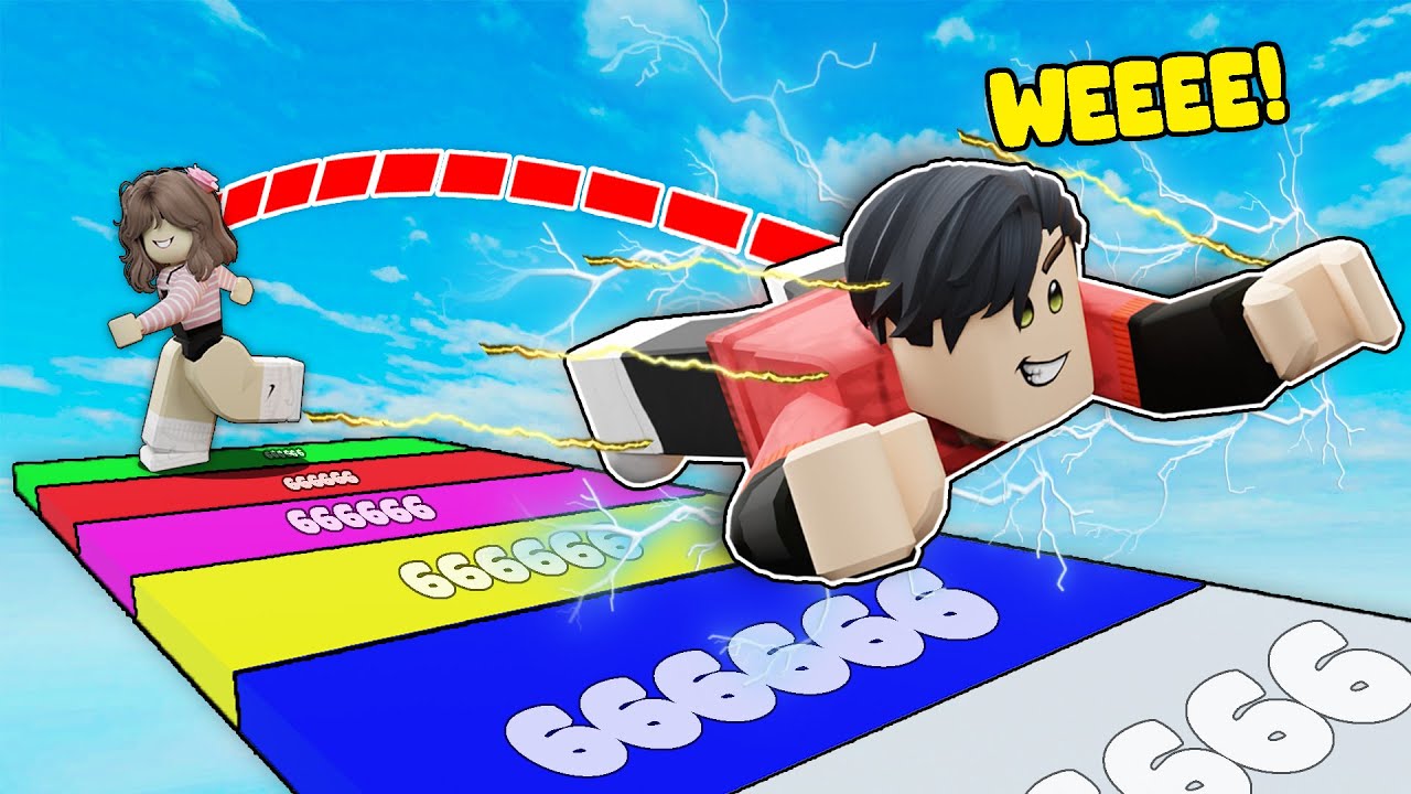 Throwing My Friends 193,786,890 MPH in Roblox! (tagalog)